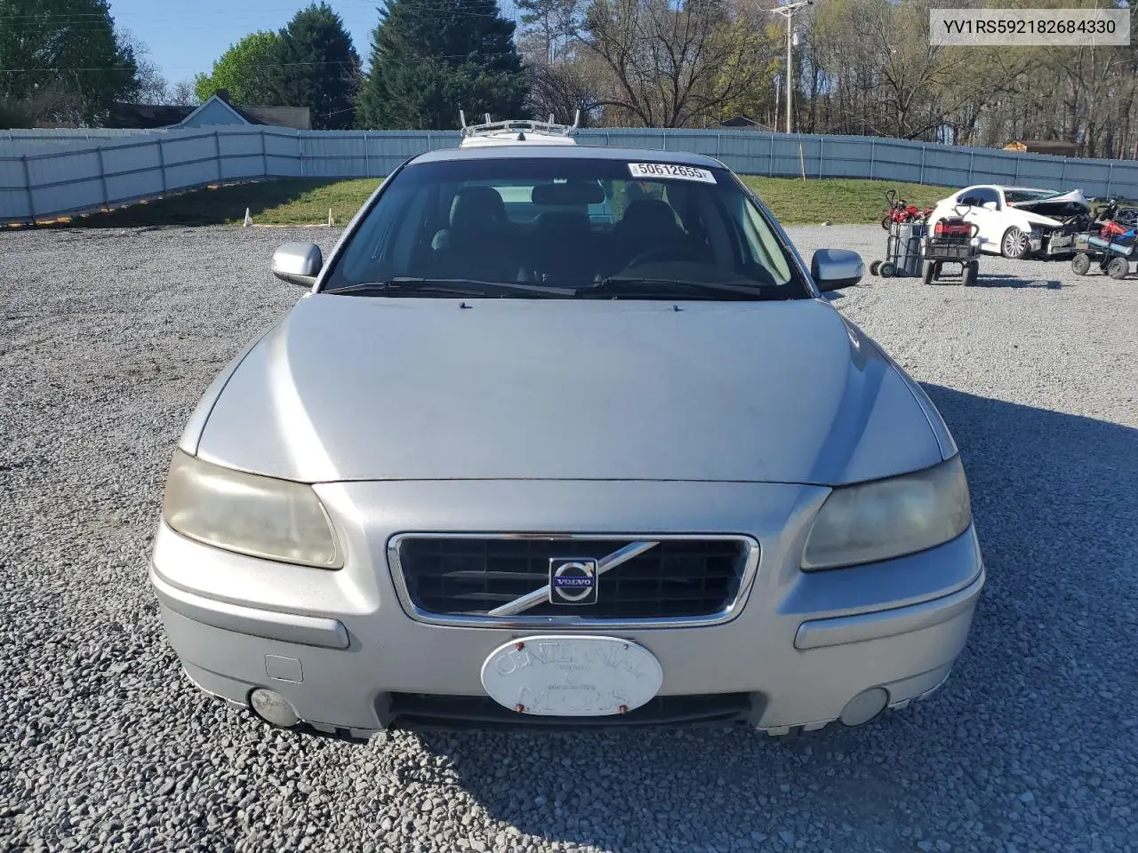 2008 Volvo S60 2.5T VIN: YV1RS592182684330 Lot: 50612655