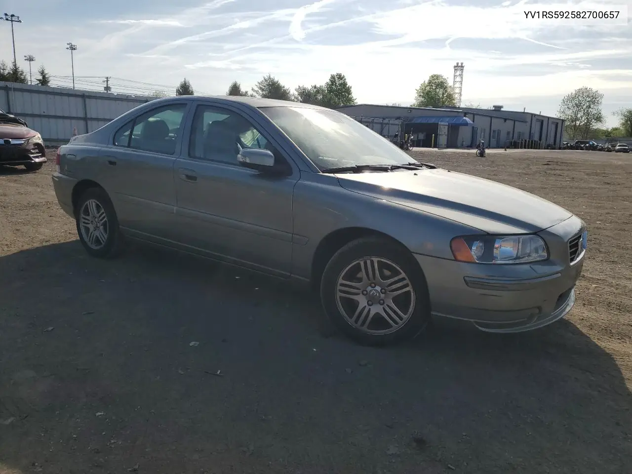 yv1rs592582700657 YV1RS592582700657 2008 Volvo S60 2.5T