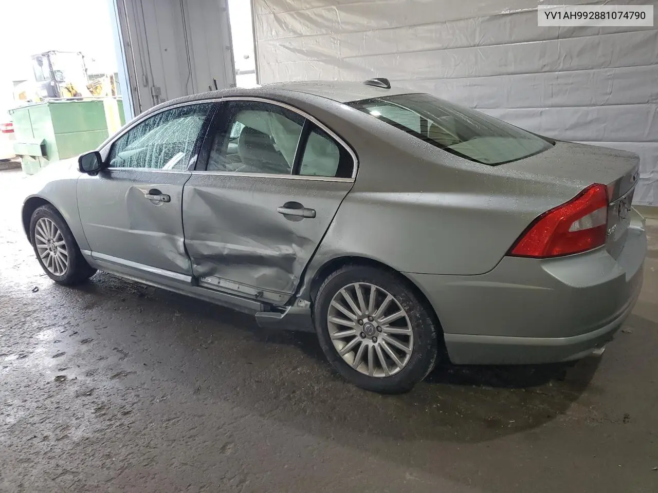 2008 Volvo S80 T6 Turbo VIN: YV1AH992881074790 Lot: 55816635