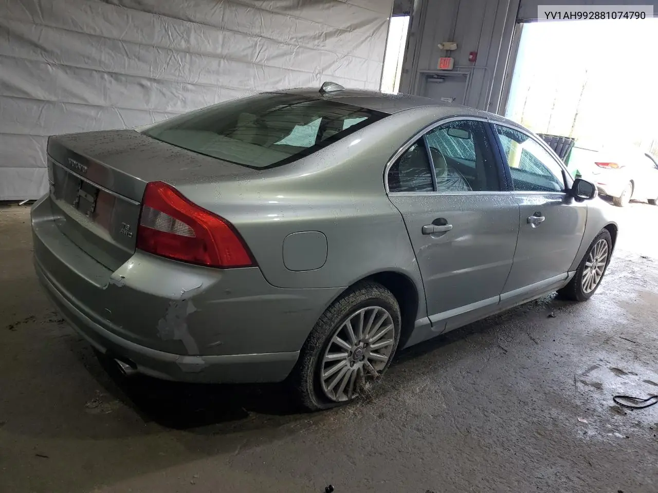 2008 Volvo S80 T6 Turbo VIN: YV1AH992881074790 Lot: 55816635