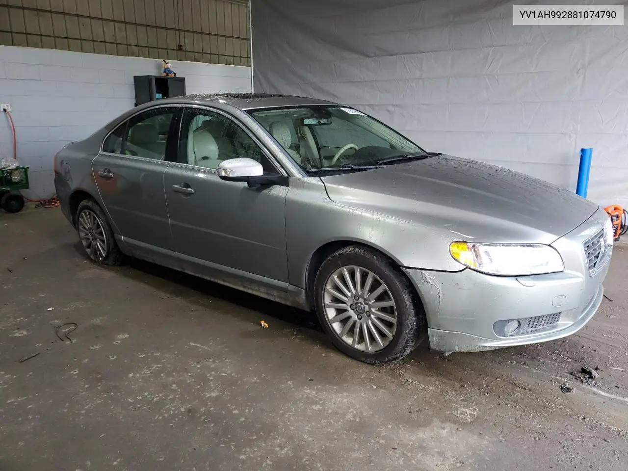 2008 Volvo S80 T6 Turbo VIN: YV1AH992881074790 Lot: 55816635