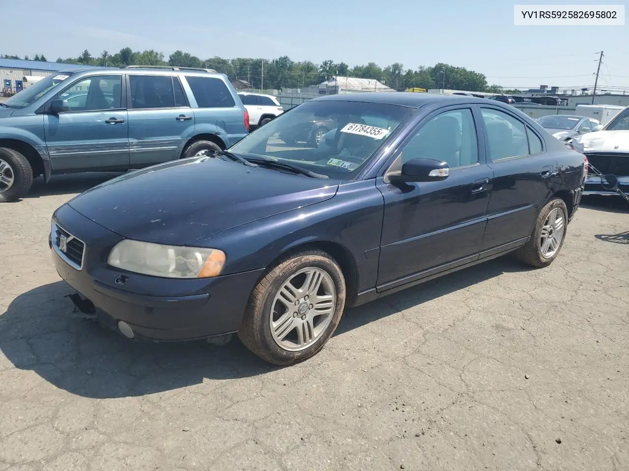 2008 Volvo S60 2.5T VIN: YV1RS592582695802 Lot: 61784355
