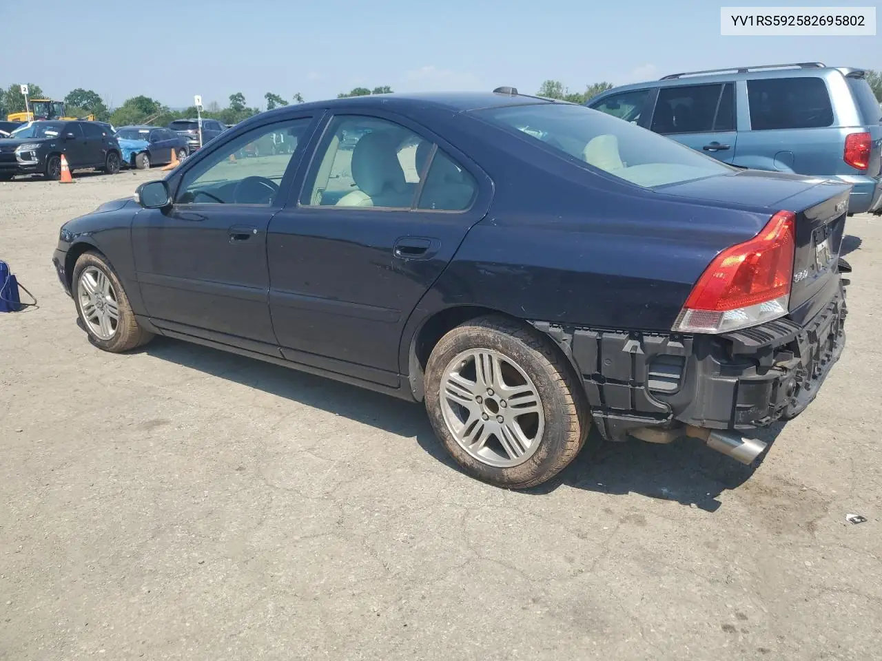 2008 Volvo S60 2.5T VIN: YV1RS592582695802 Lot: 61784355
