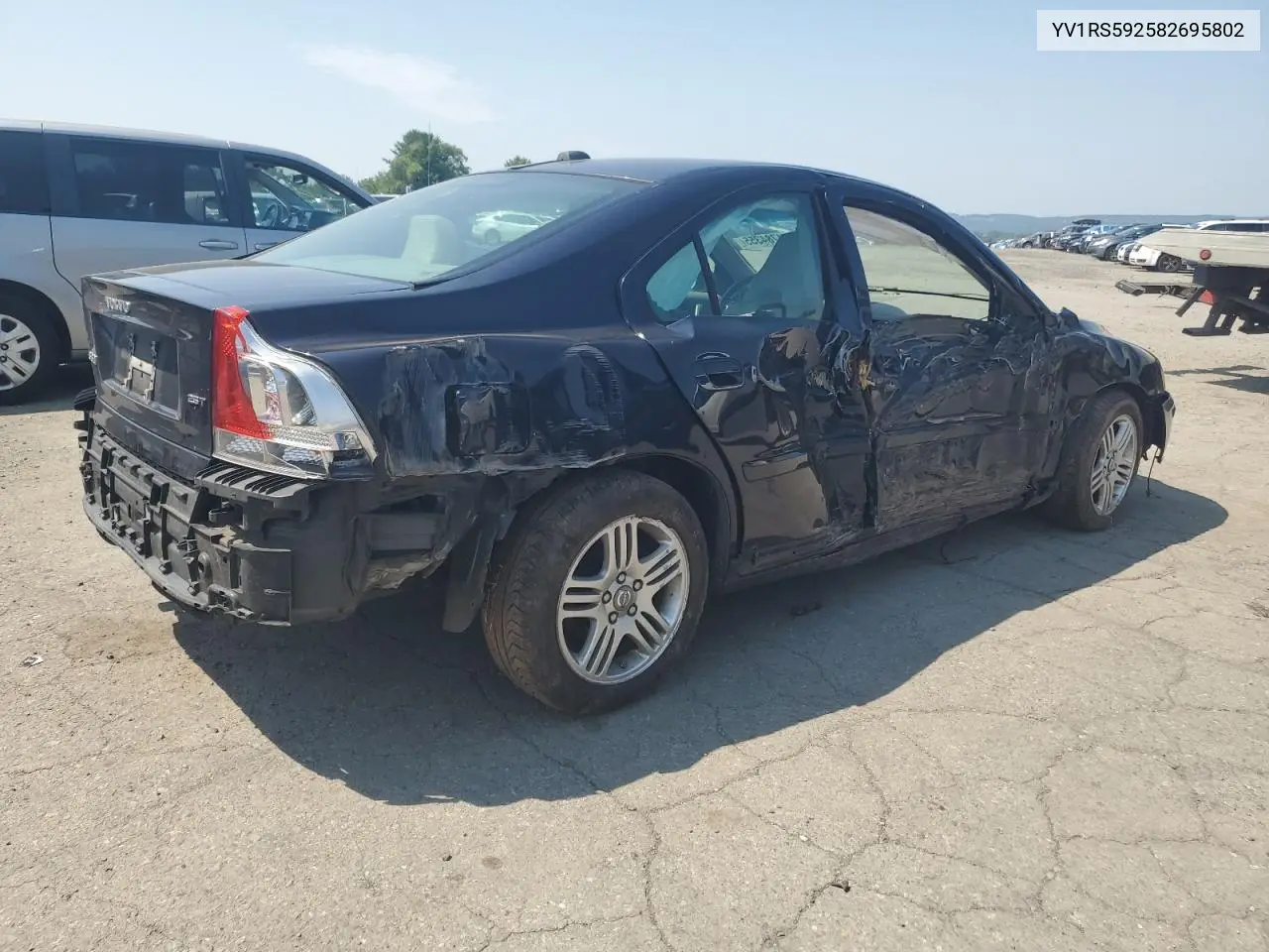 2008 Volvo S60 2.5T VIN: YV1RS592582695802 Lot: 61784355
