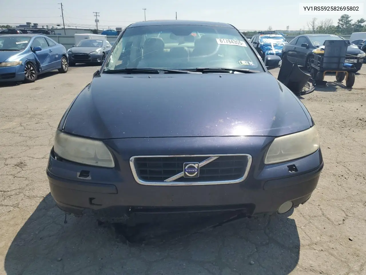 2008 Volvo S60 2.5T VIN: YV1RS592582695802 Lot: 61784355