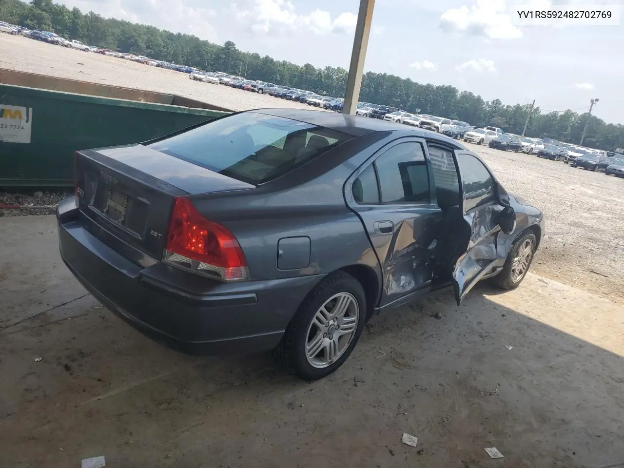 2008 Volvo S60 2.5T VIN: YV1RS592482702769 Lot: 62221945