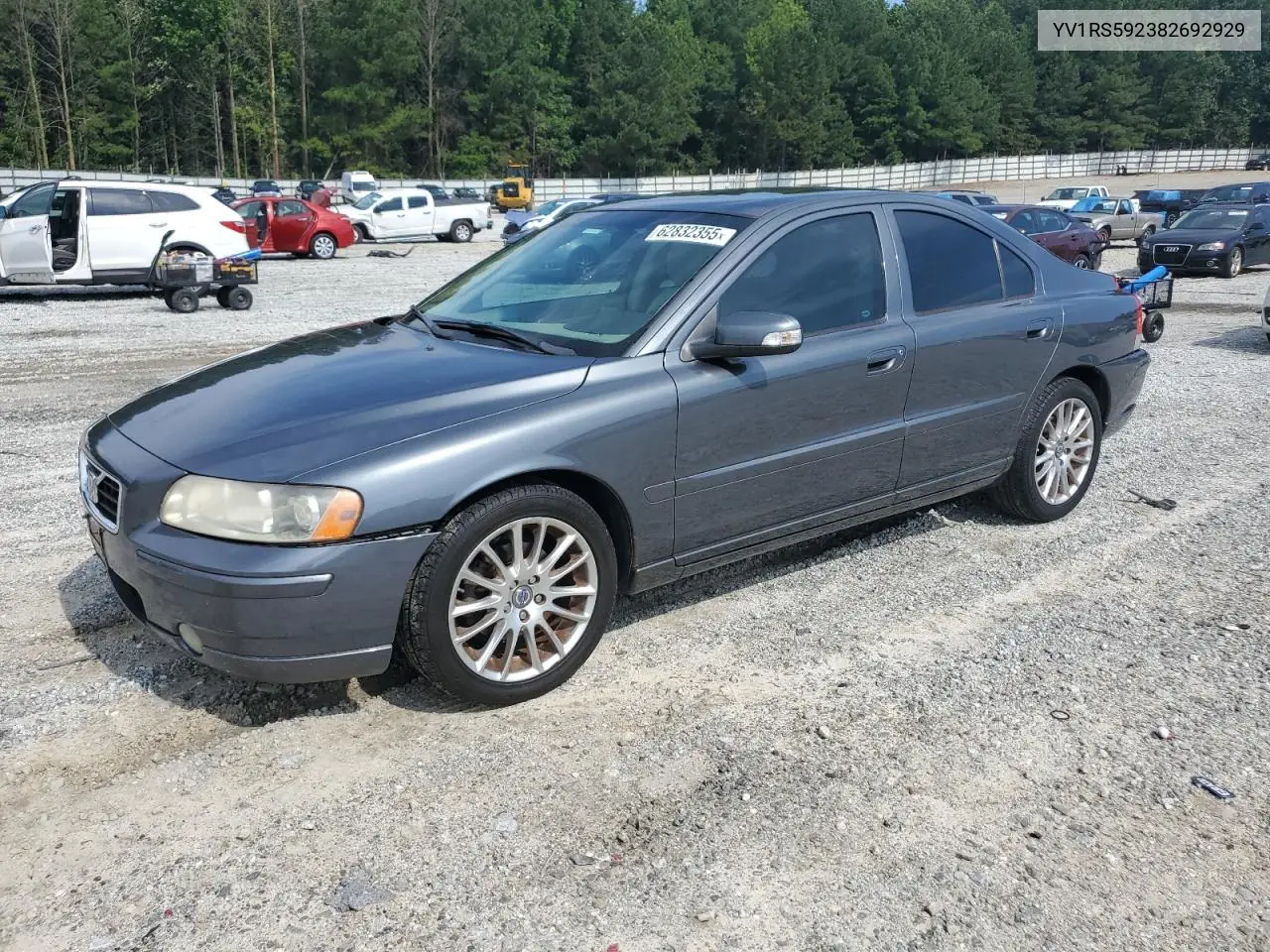 2008 Volvo S60 2.5T VIN: YV1RS592382692929 Lot: 62832355