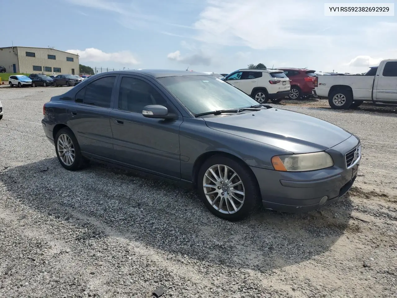 2008 Volvo S60 2.5T VIN: YV1RS592382692929 Lot: 62832355