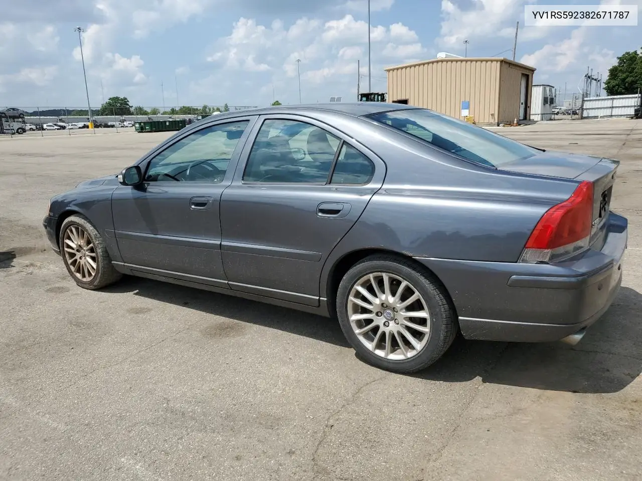2008 Volvo S60 2.5T VIN: YV1RS592382671787 Lot: 64845795
