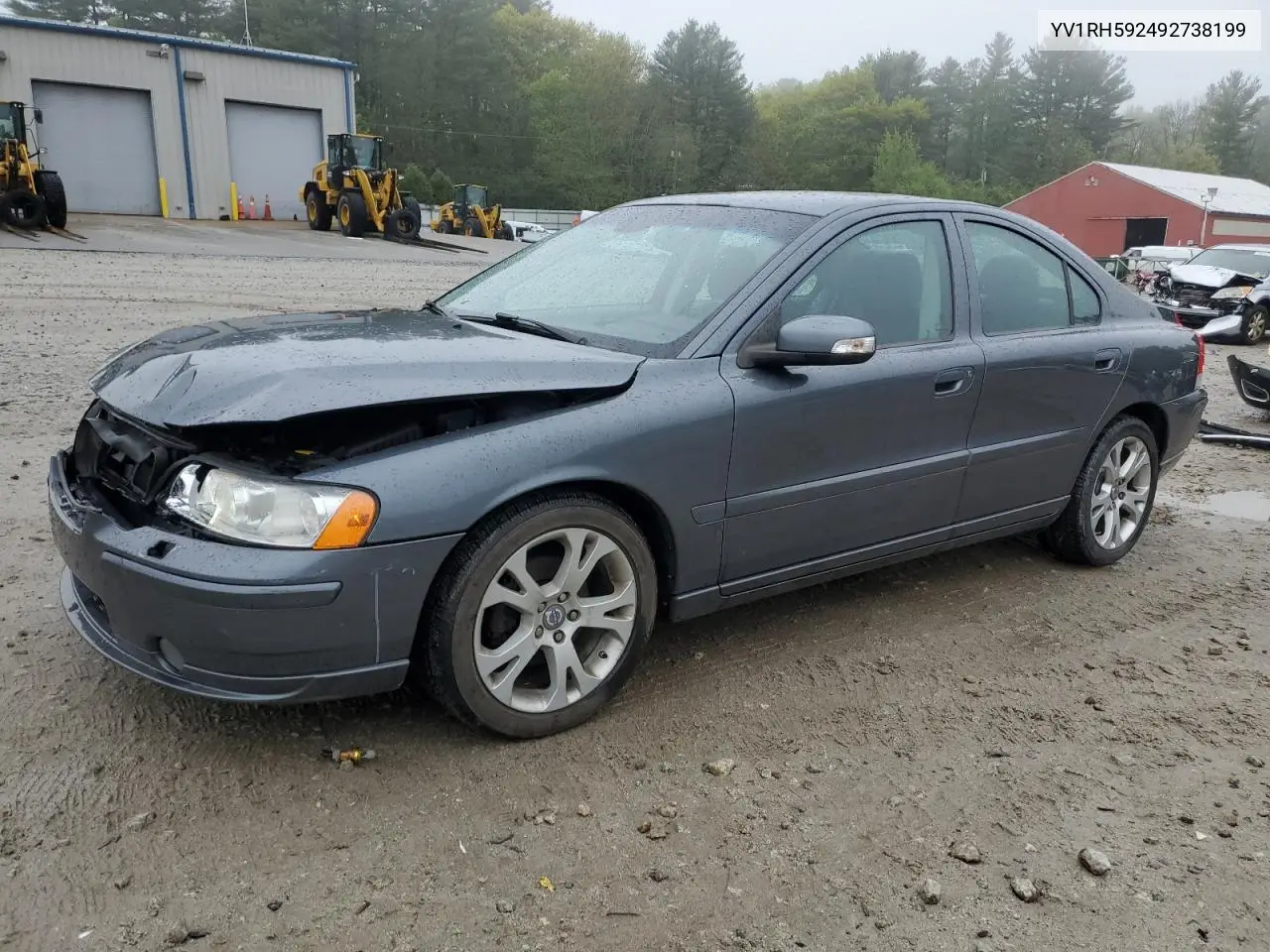 2009 Volvo S60 2.5T VIN: YV1RH592492738199 Lot: 55726095