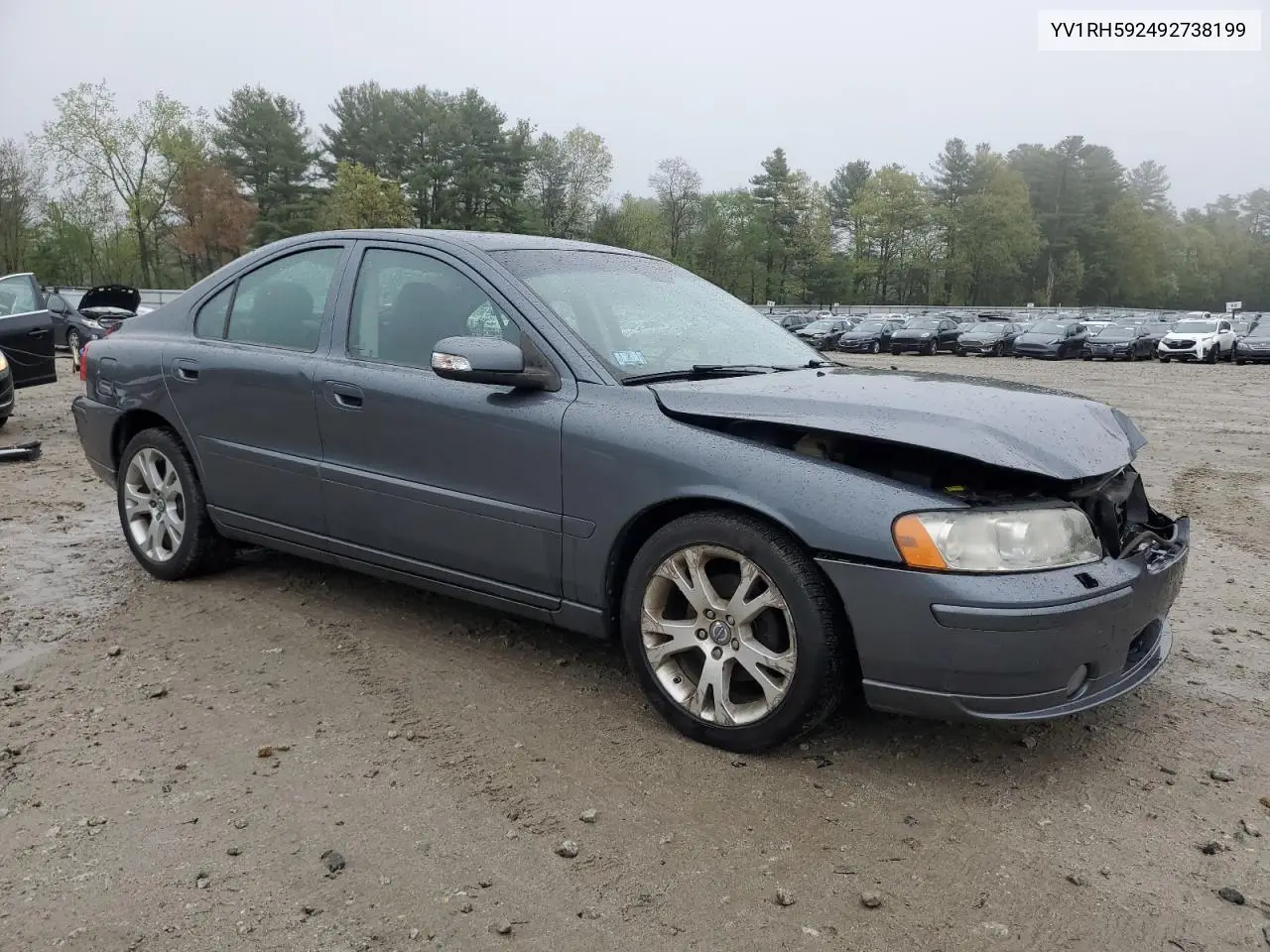 2009 Volvo S60 2.5T VIN: YV1RH592492738199 Lot: 55726095