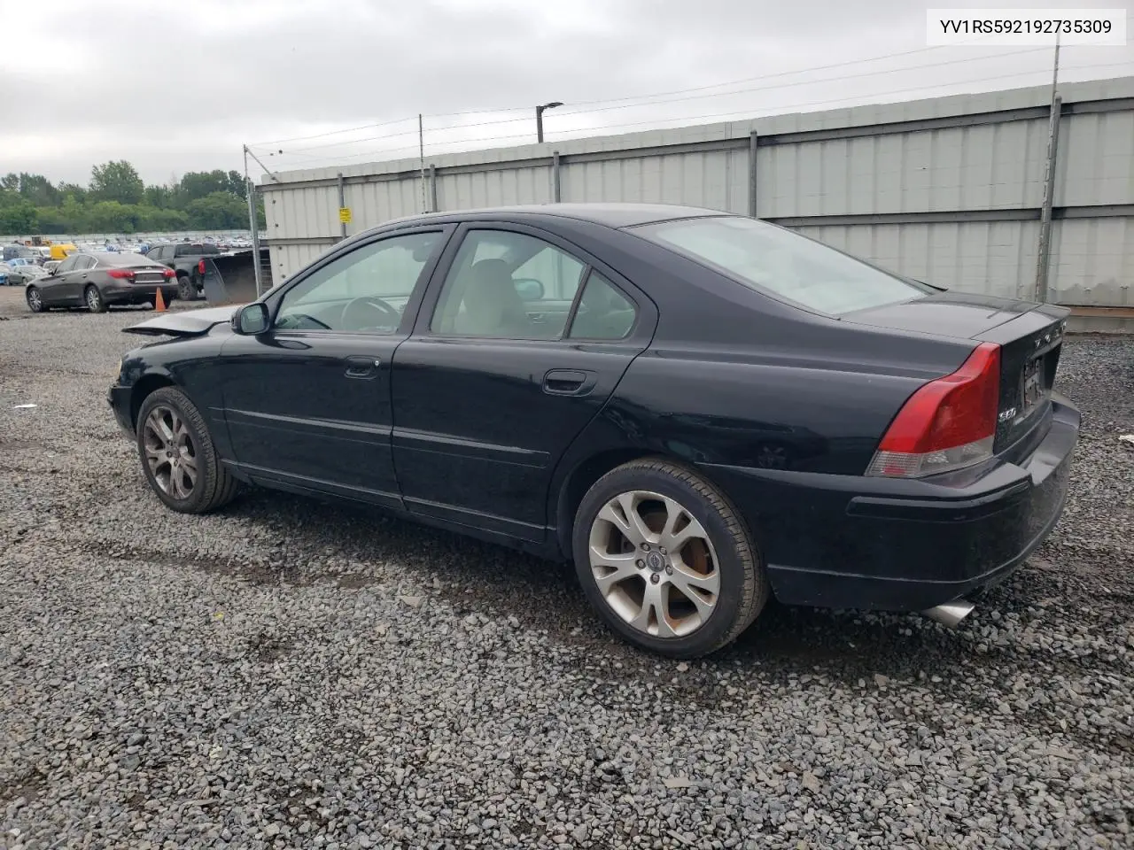 2009 Volvo S60 2.5T VIN: YV1RS592192735309 Lot: 61223095