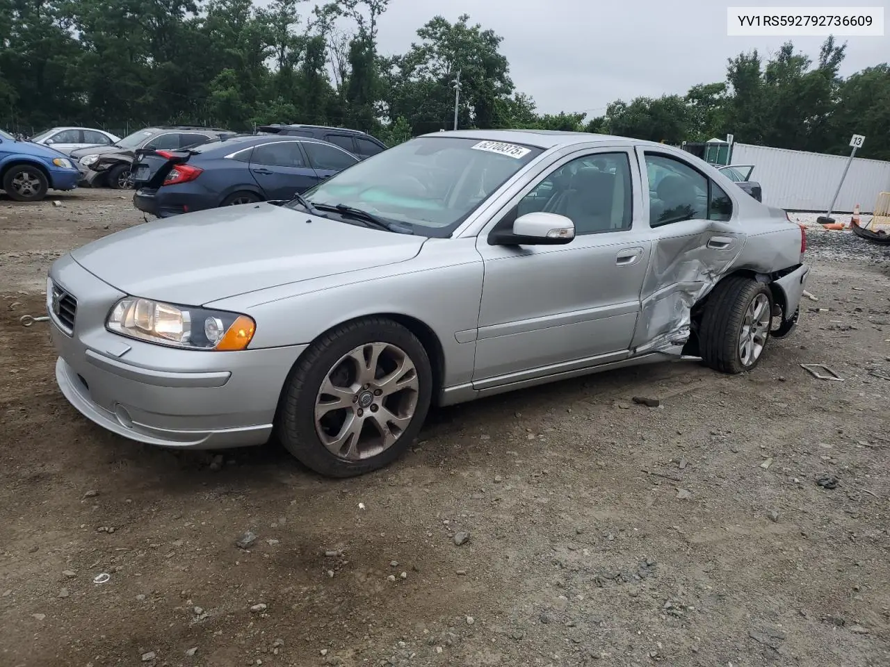 2009 Volvo S60 2.5T VIN: YV1RS592792736609 Lot: 62700375