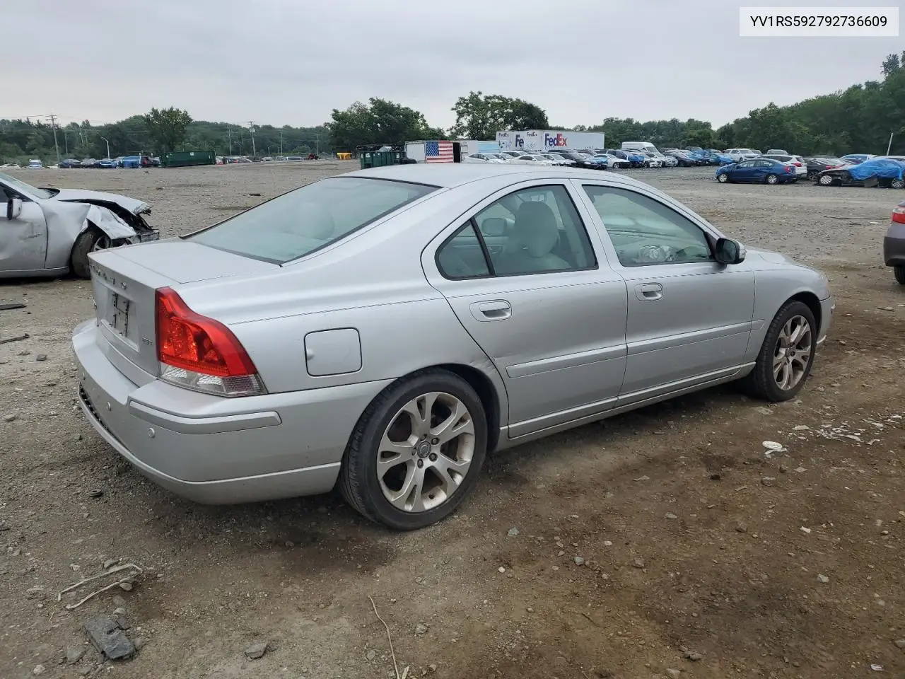 2009 Volvo S60 2.5T VIN: YV1RS592792736609 Lot: 62700375