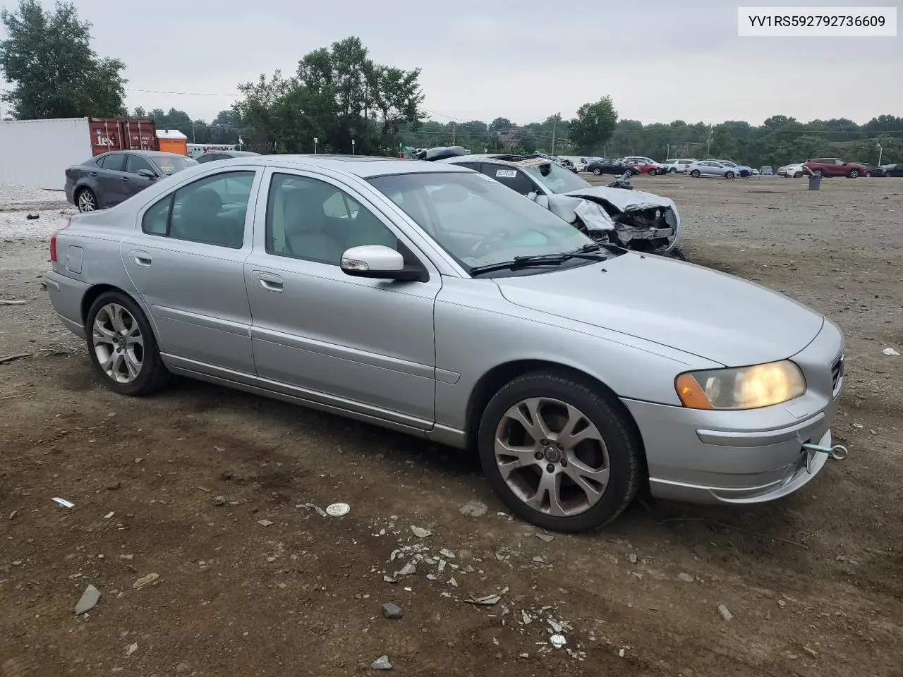2009 Volvo S60 2.5T VIN: YV1RS592792736609 Lot: 62700375