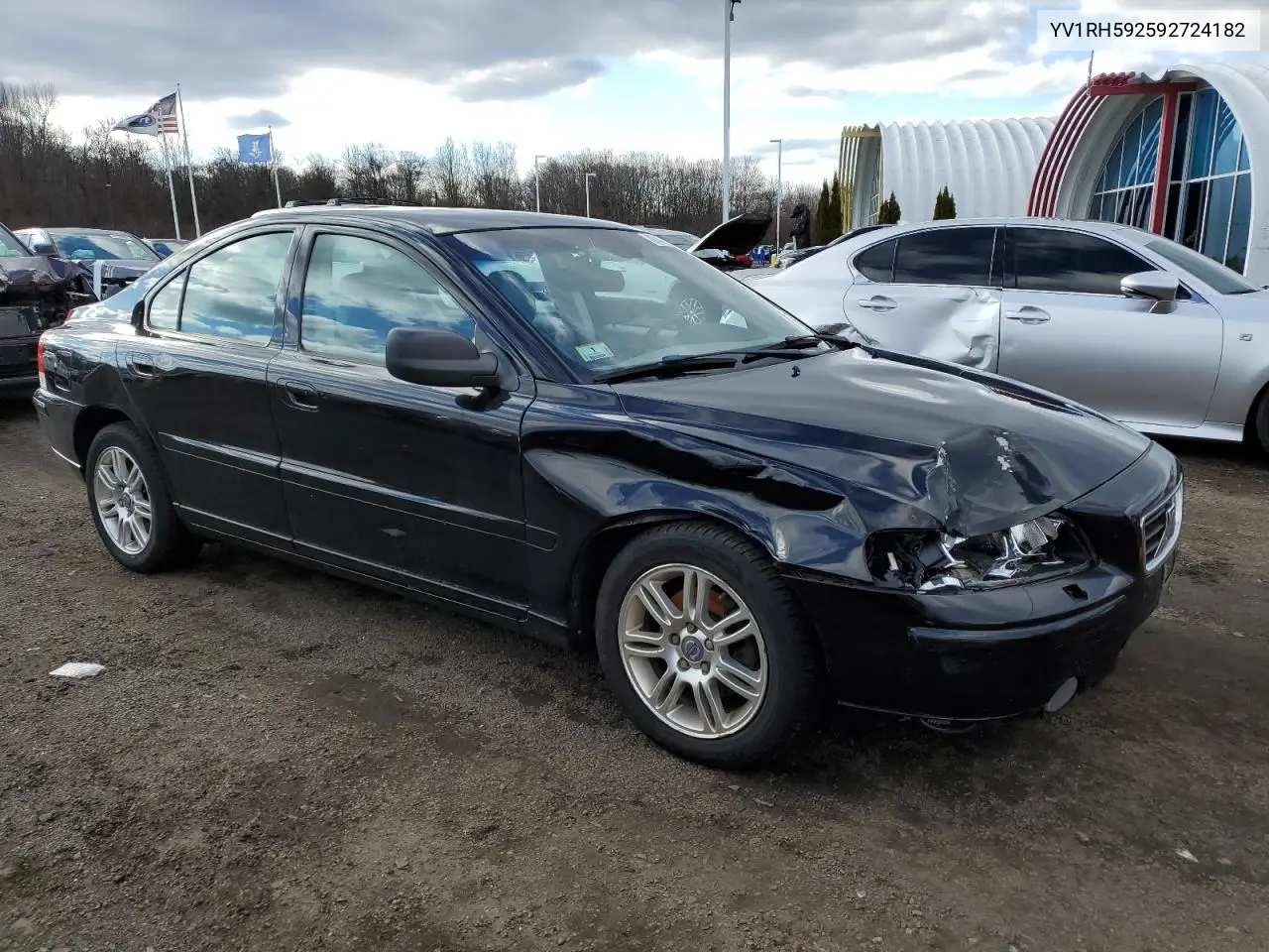 2009 Volvo S60 2.5T VIN: YV1RH592592724182 Lot: 87472324