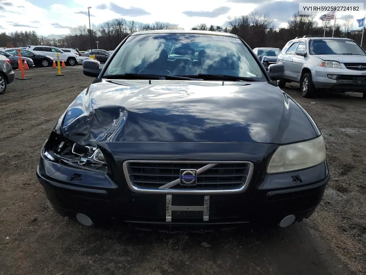 2009 Volvo S60 2.5T VIN: YV1RH592592724182 Lot: 87472324