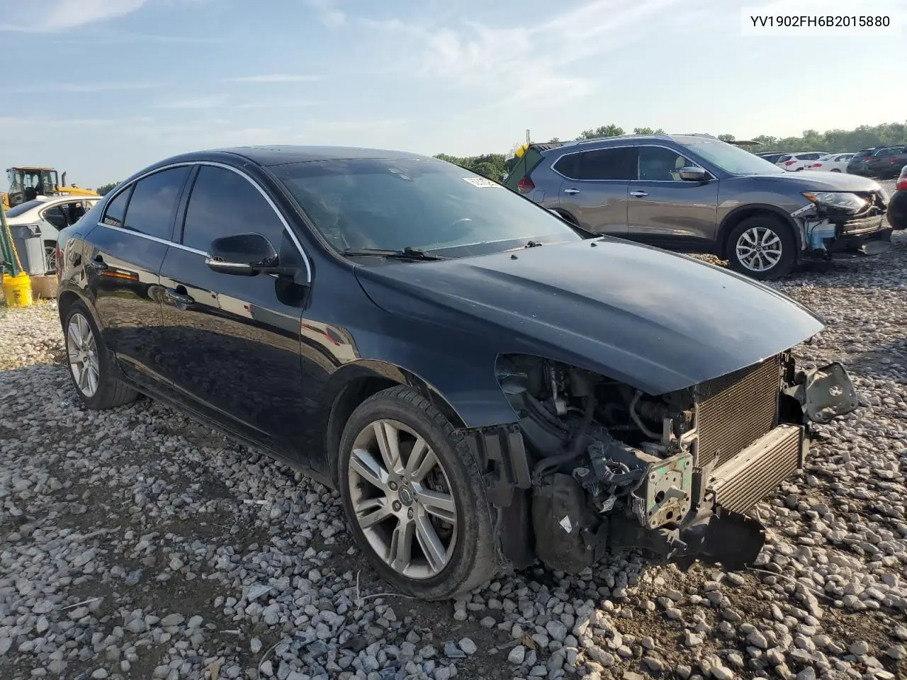 2011 Volvo S60 T6 VIN: YV1902FH6B2015880 Lot: 62370235