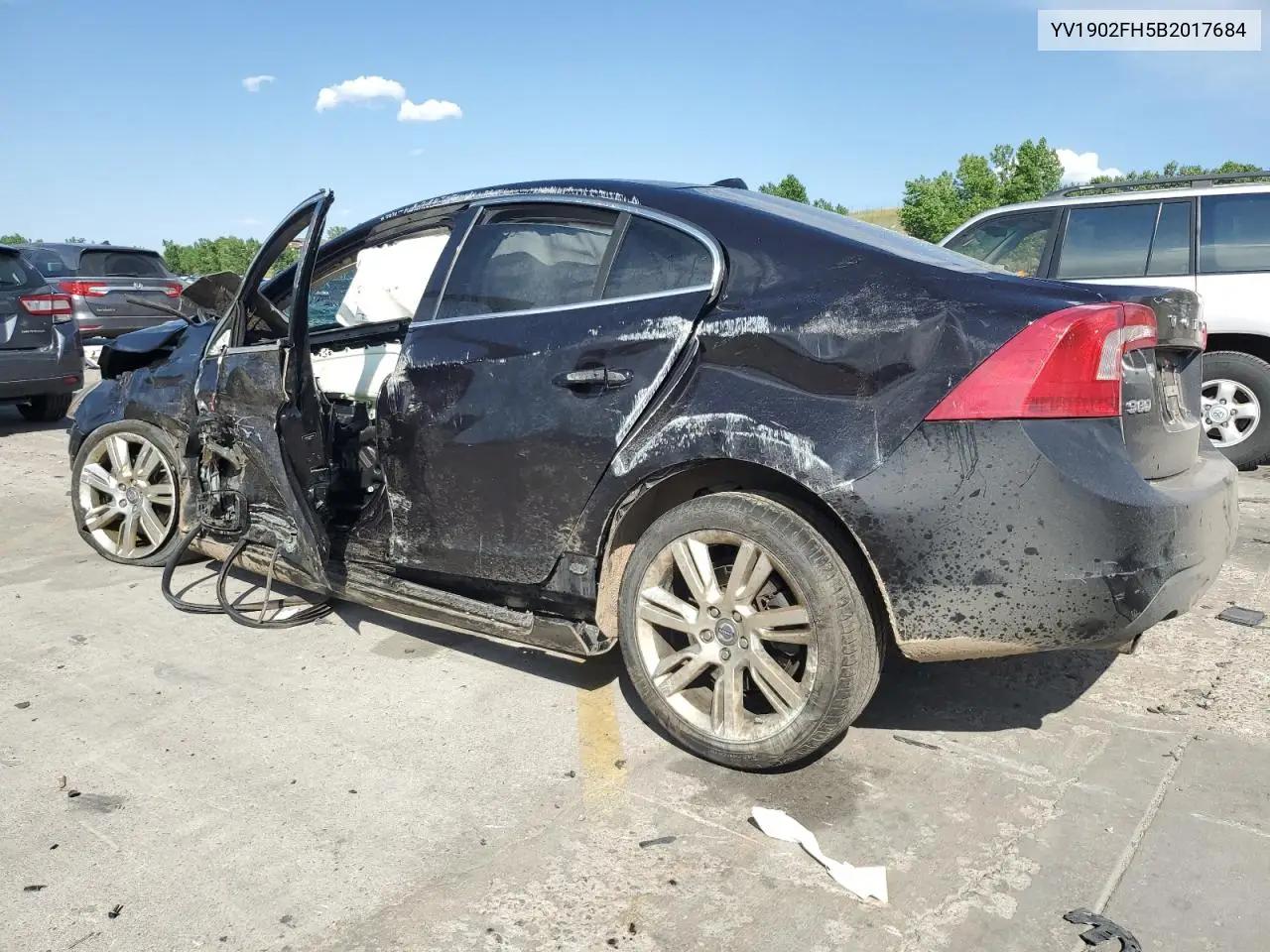 2011 Volvo S60 T6 VIN: YV1902FH5B2017684 Lot: 62783535