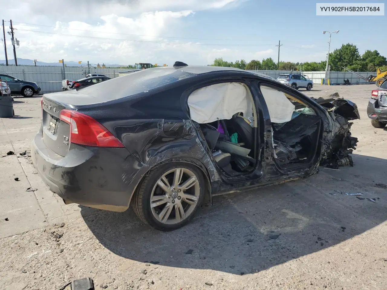 2011 Volvo S60 T6 VIN: YV1902FH5B2017684 Lot: 62783535