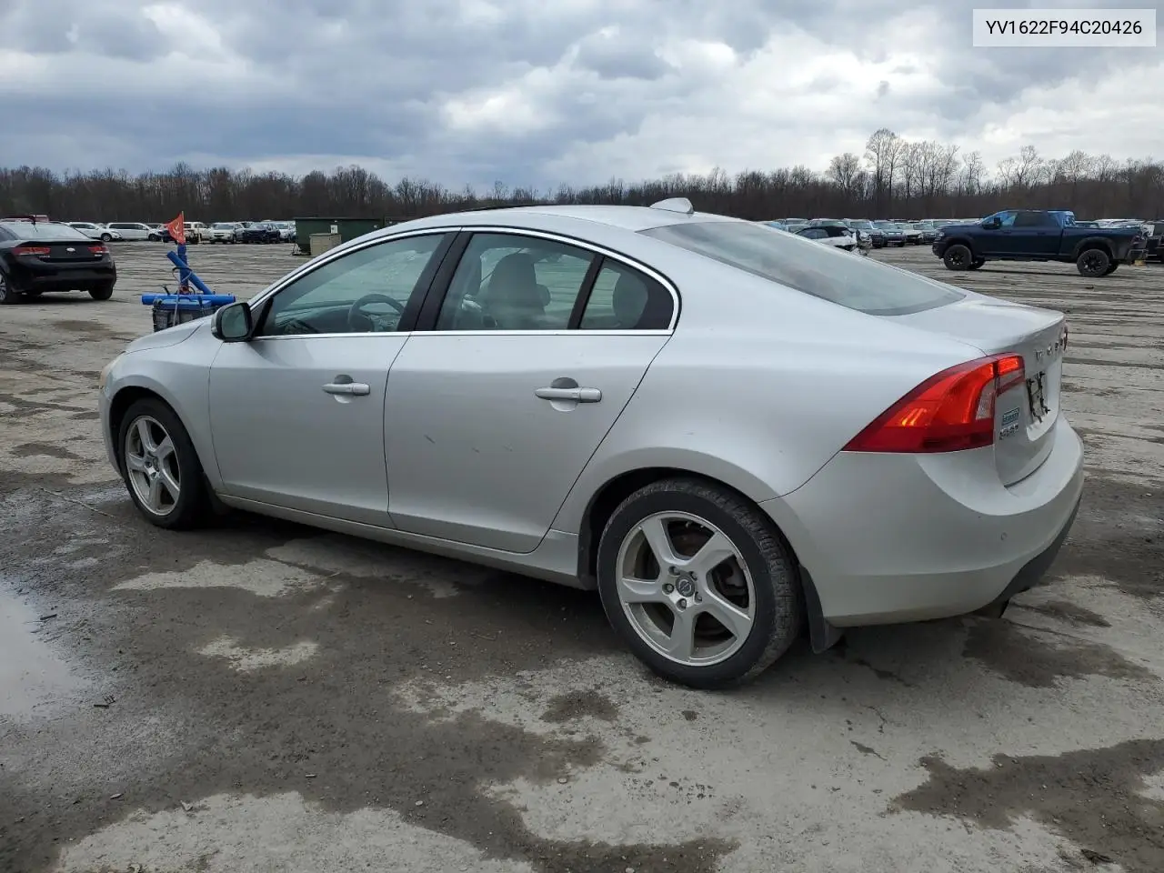 2012 Volvo S60 T5 VIN: YV1622FS4C2042666 Lot: 50059565