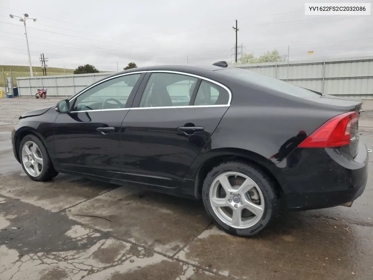 2012 Volvo S60 T5 VIN: YV1622FS2C2032086 Lot: 53099675