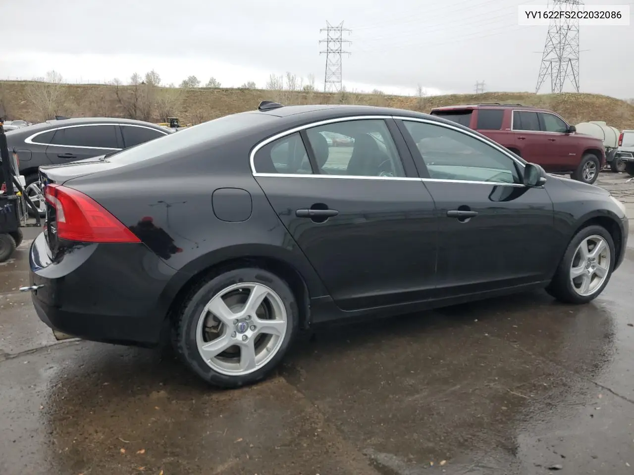 2012 Volvo S60 T5 VIN: YV1622FS2C2032086 Lot: 53099675