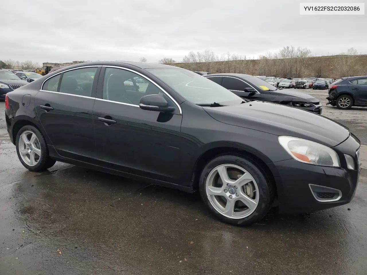 2012 Volvo S60 T5 VIN: YV1622FS2C2032086 Lot: 53099675
