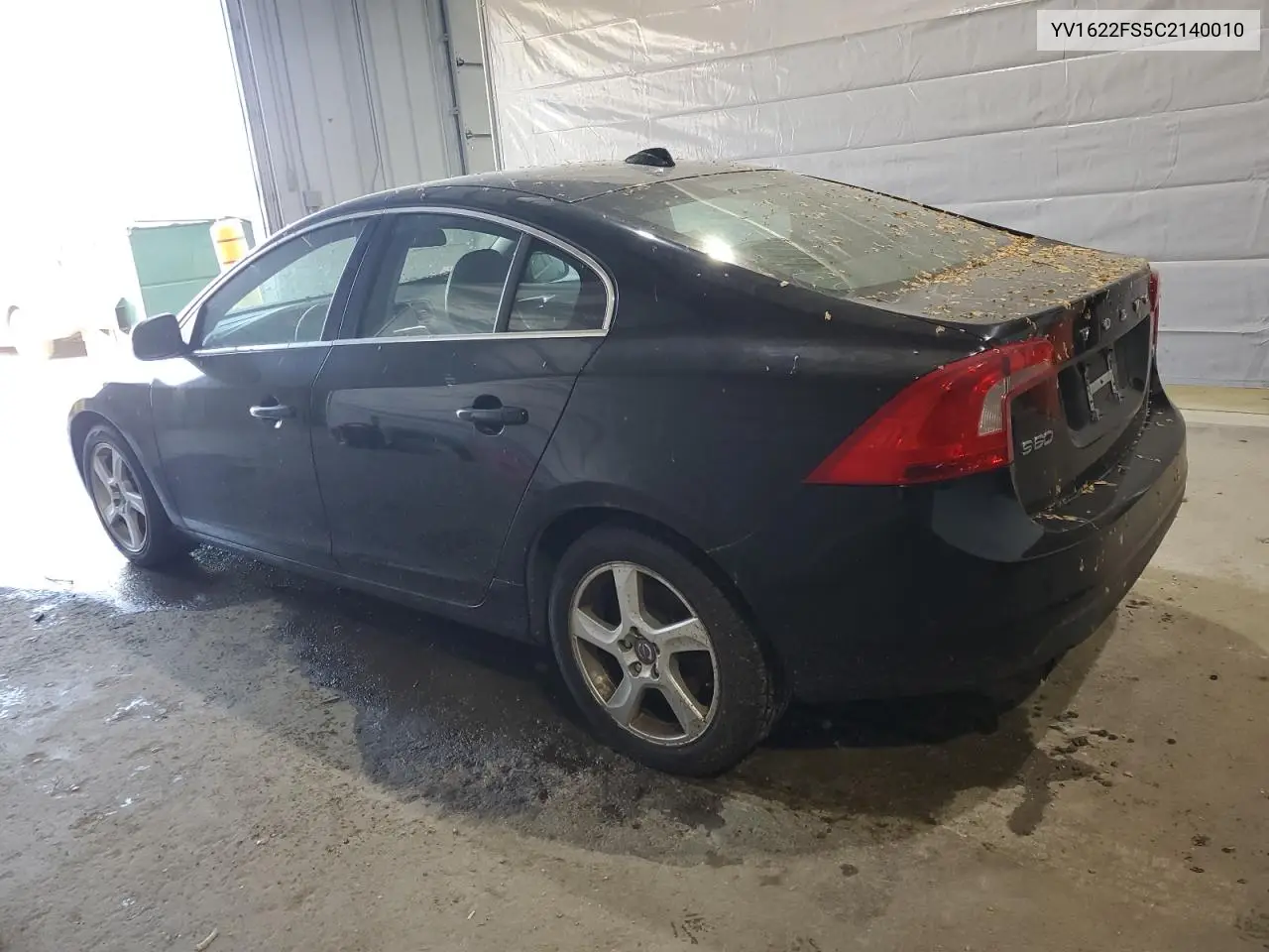 2012 Volvo S60 T5 VIN: YV1622FS5C2140010 Lot: 56515685