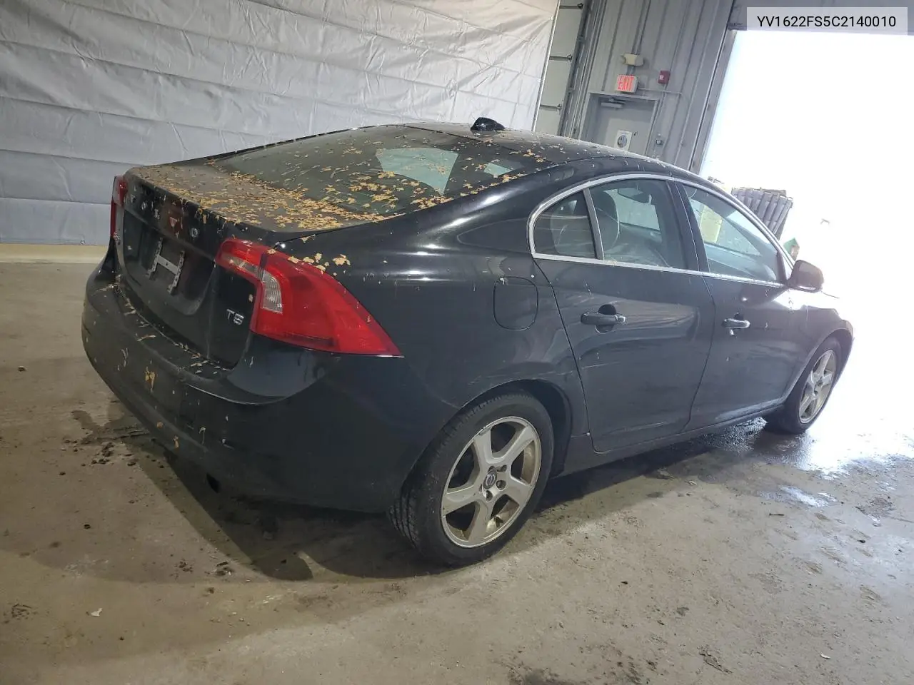 2012 Volvo S60 T5 VIN: YV1622FS5C2140010 Lot: 56515685
