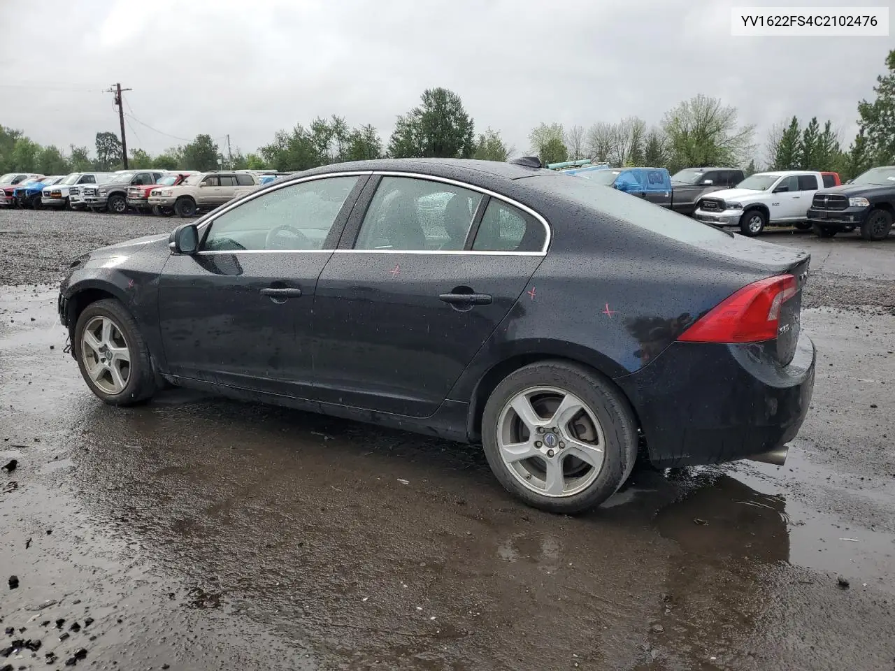 2012 Volvo S60 T5 VIN: YV1622FS4C2102476 Lot: 56527485