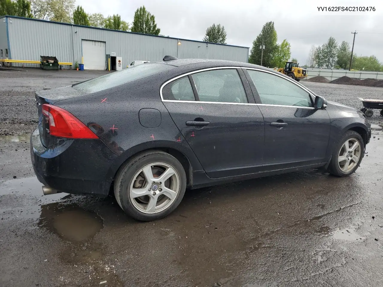 2012 Volvo S60 T5 VIN: YV1622FS4C2102476 Lot: 56527485