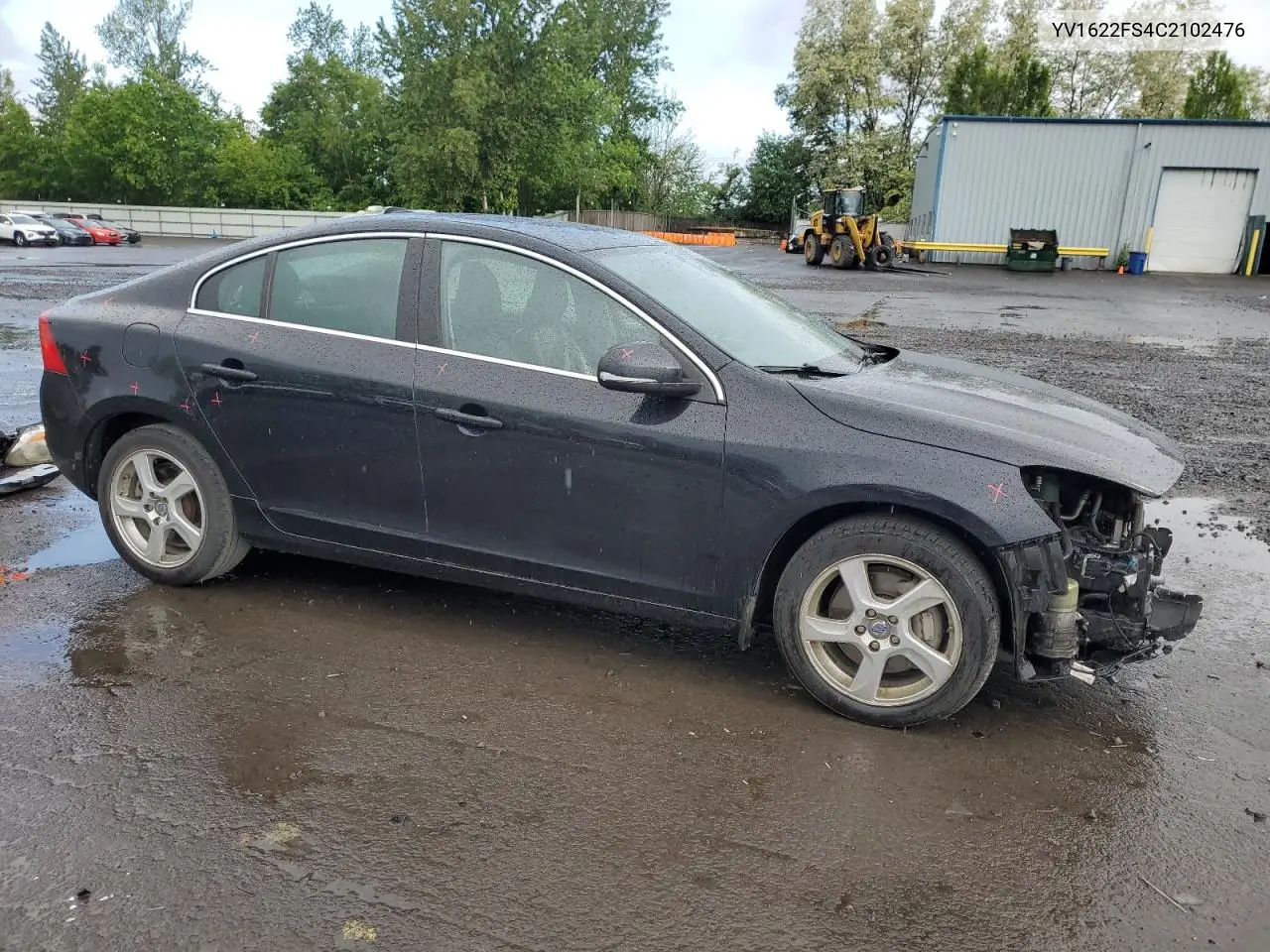 2012 Volvo S60 T5 VIN: YV1622FS4C2102476 Lot: 56527485