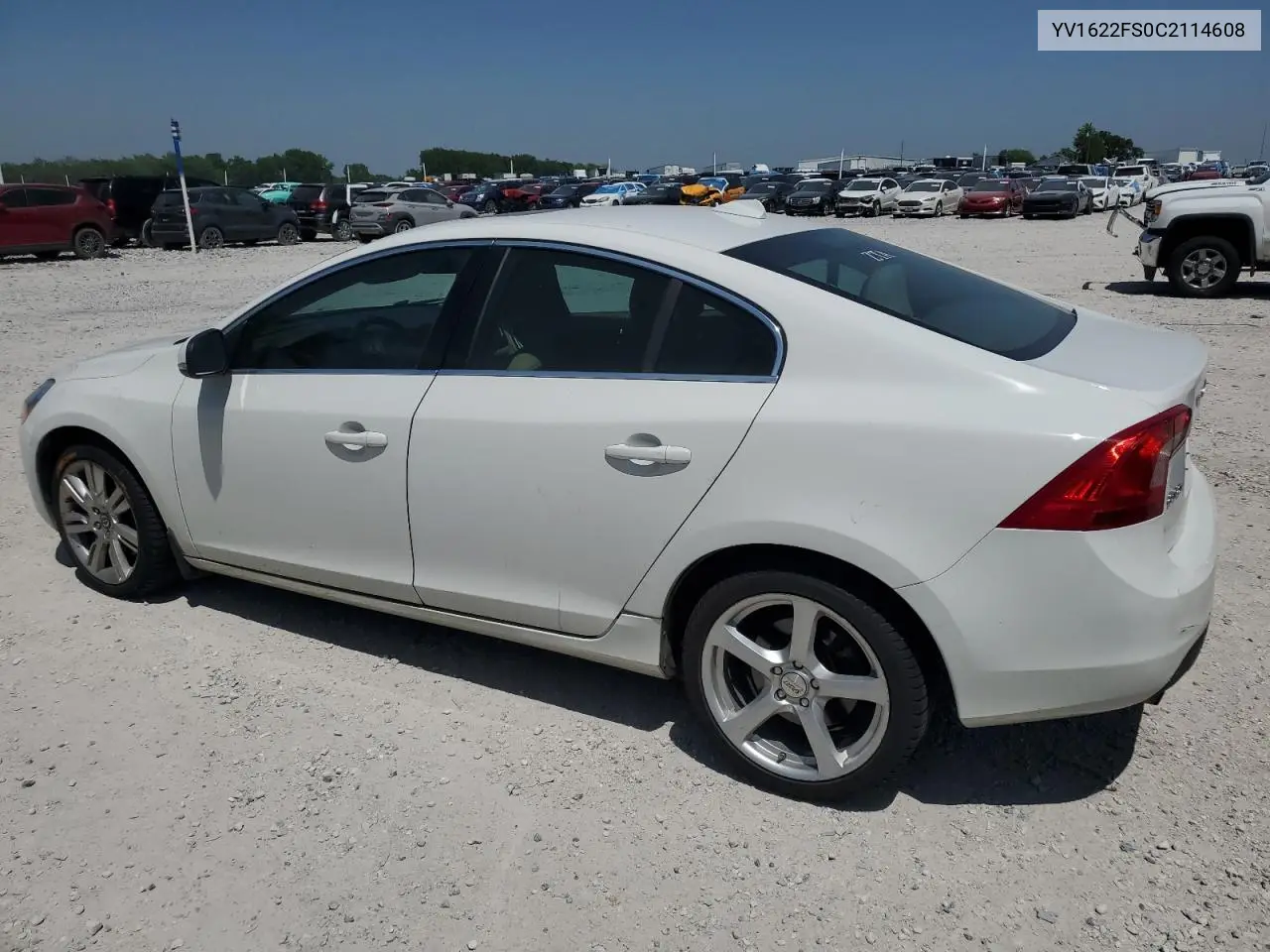 2012 Volvo S60 T5 VIN: YV1622FS0C2114608 Lot: 56623435