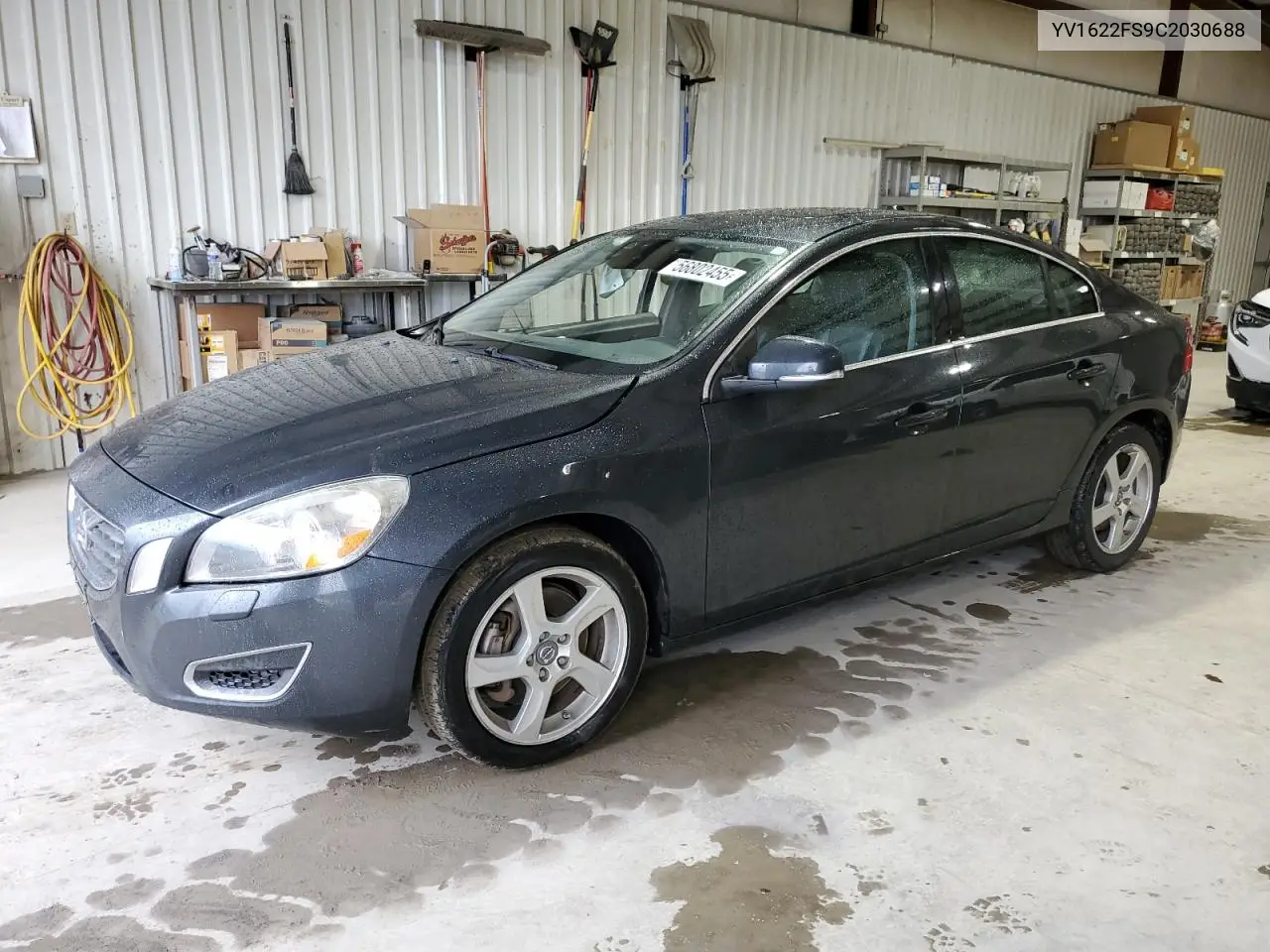 2012 Volvo S60 T5 VIN: YV1622FS9C2030688 Lot: 56802455