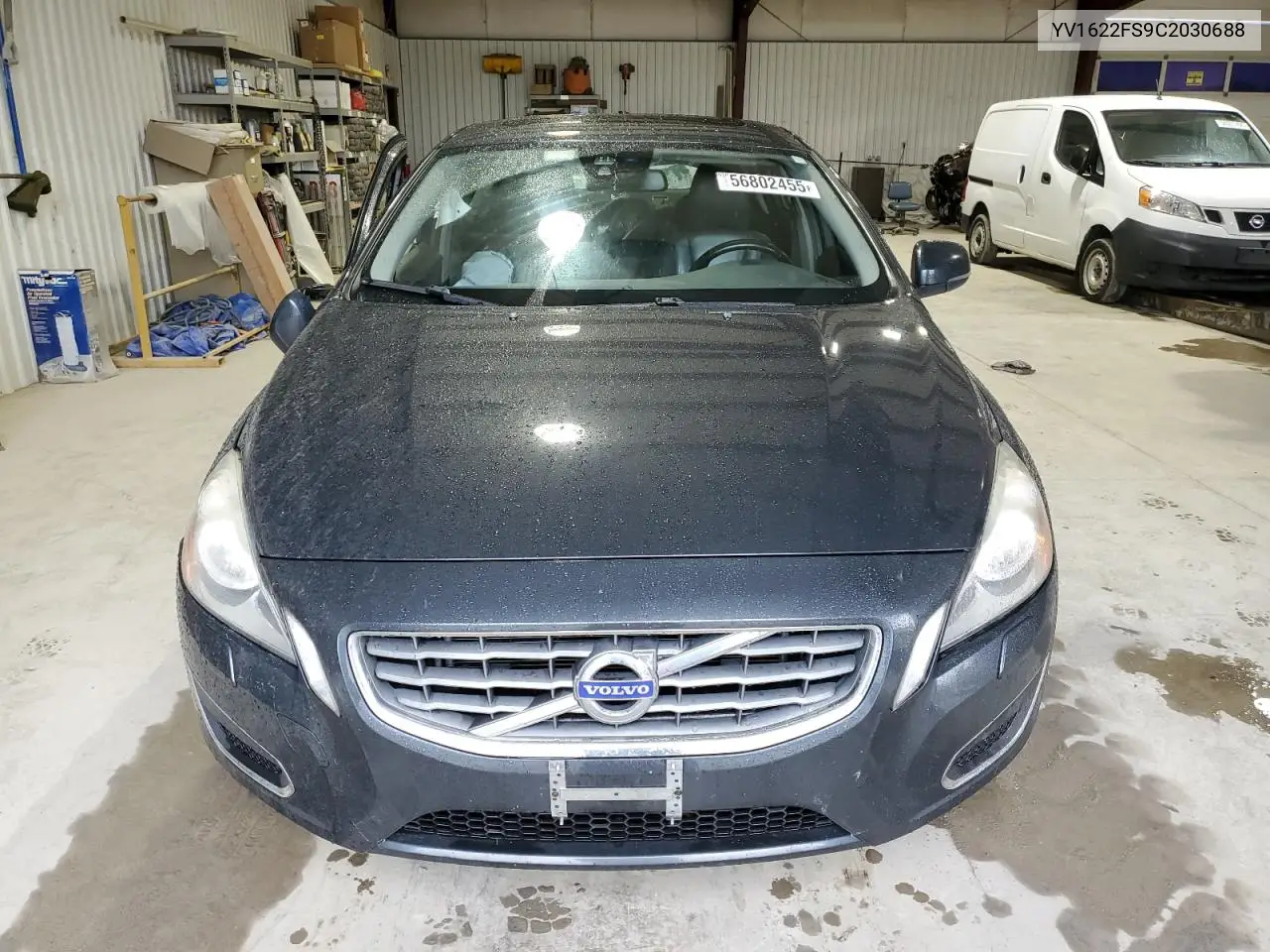2012 Volvo S60 T5 VIN: YV1622FS9C2030688 Lot: 56802455