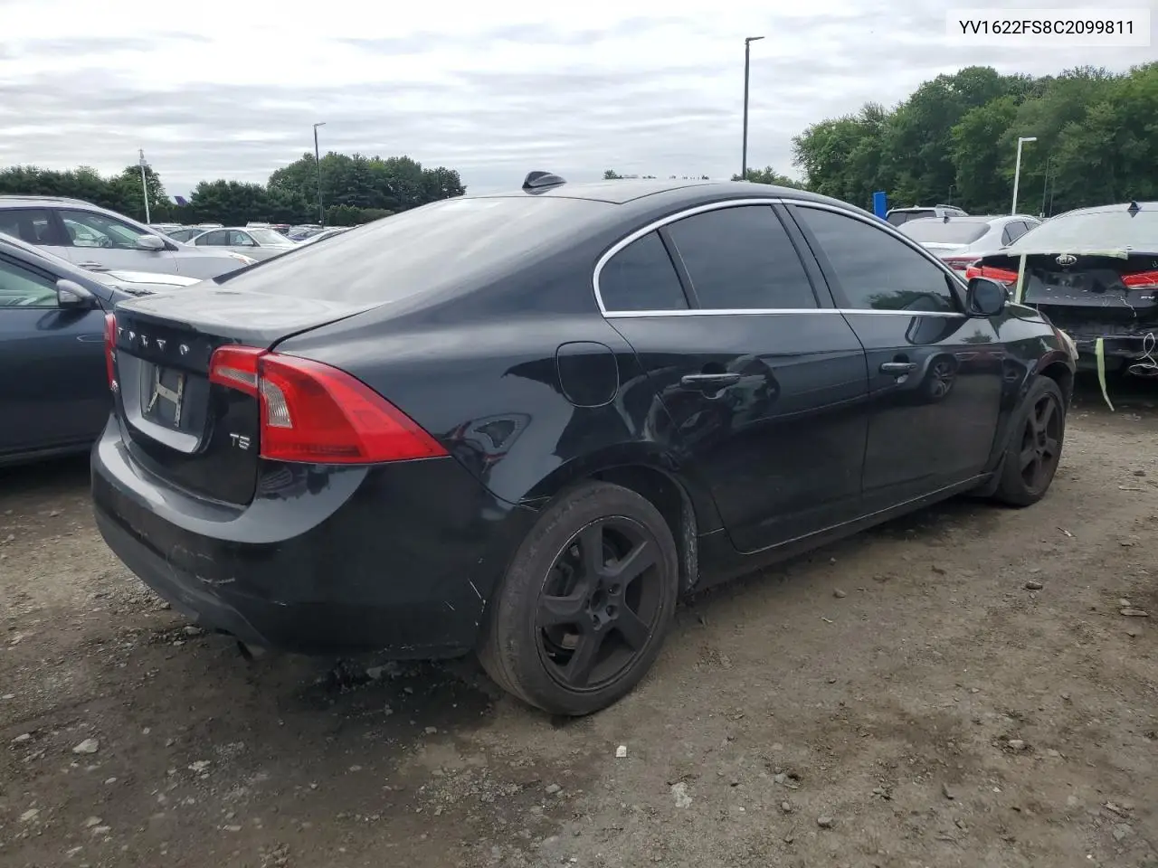 2012 Volvo S60 T5 VIN: YV1622FS8C2099811 Lot: 61193875