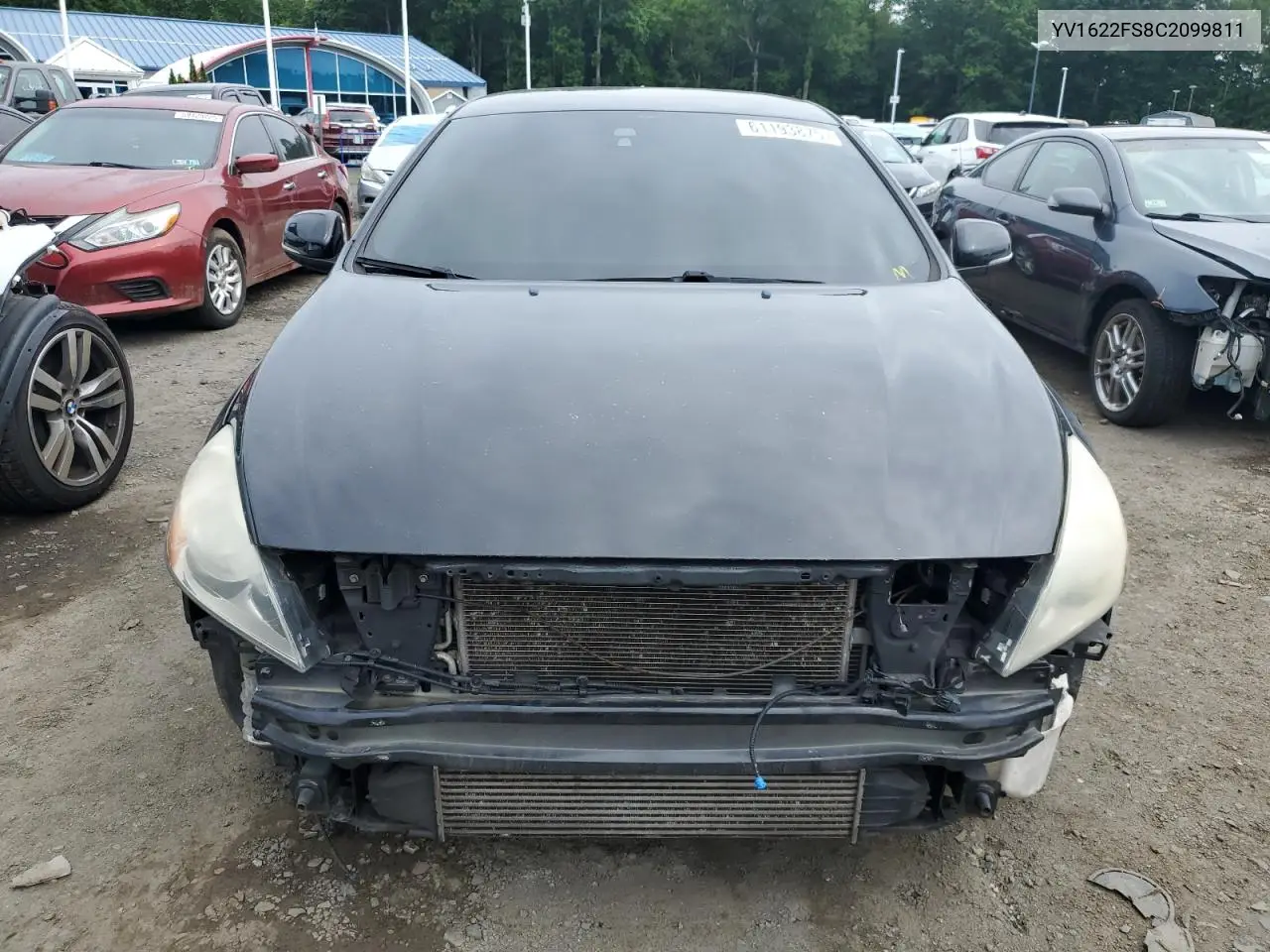 2012 Volvo S60 T5 VIN: YV1622FS8C2099811 Lot: 61193875