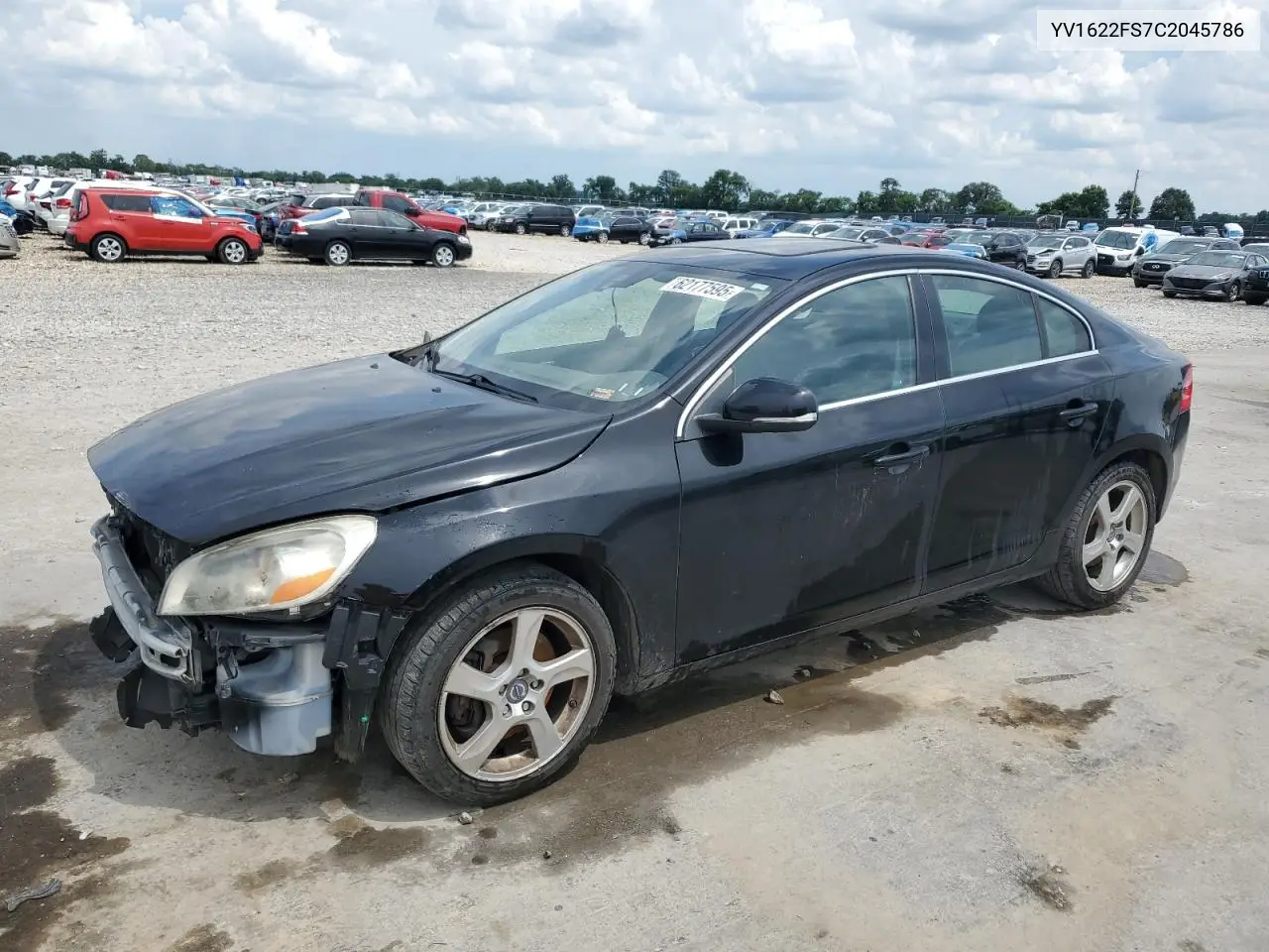 2012 Volvo S60 T5 VIN: YV1622FS7C2045786 Lot: 62177595