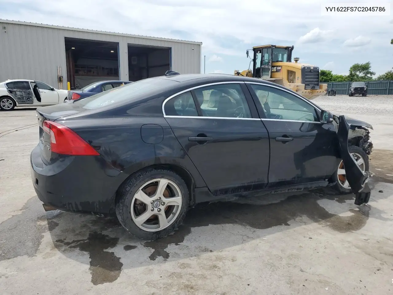2012 Volvo S60 T5 VIN: YV1622FS7C2045786 Lot: 62177595