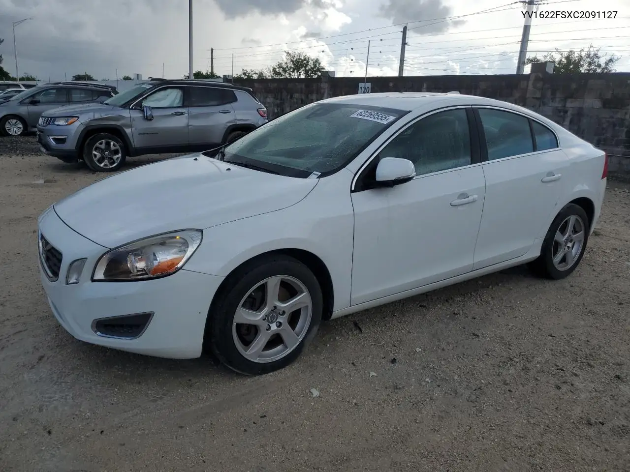 2012 Volvo S60 T5 VIN: YV1622FSXC2091127 Lot: 62269555