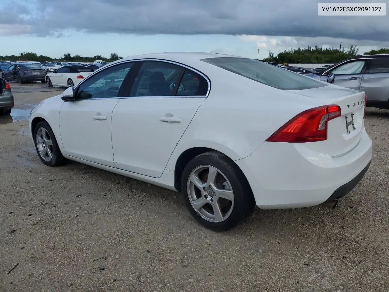 2012 Volvo S60 T5 VIN: YV1622FSXC2091127 Lot: 62269555