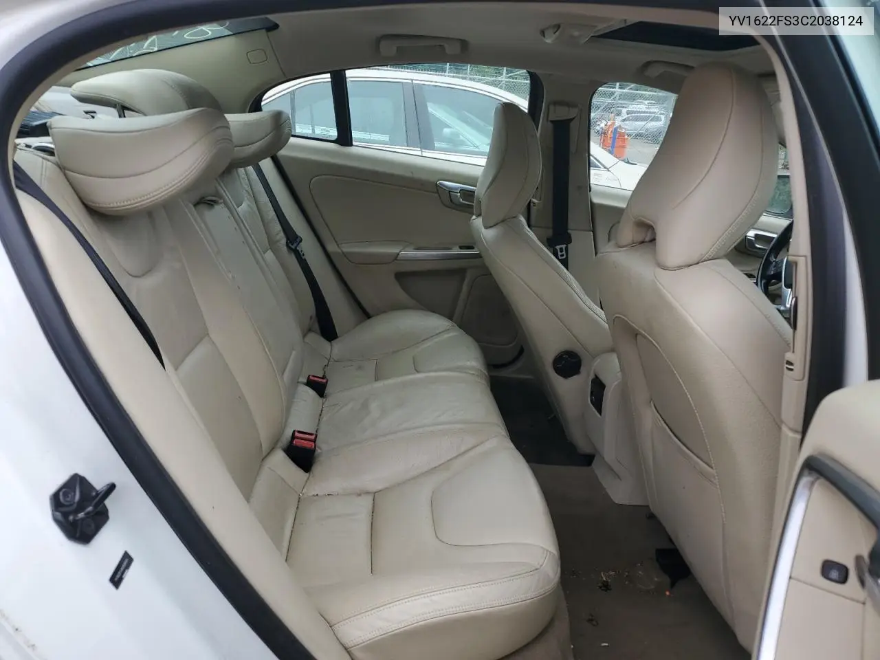 2012 Volvo S60 T5 VIN: YV1622FS3C2038124 Lot: 62677745