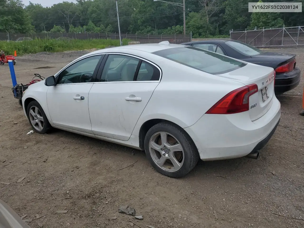 2012 Volvo S60 T5 VIN: YV1622FS3C2038124 Lot: 62677745
