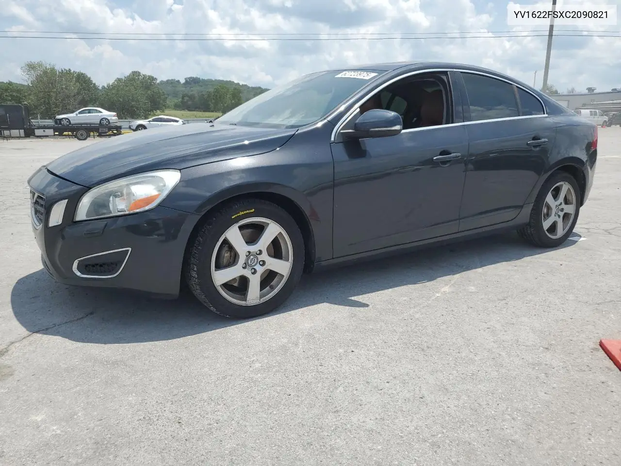 2012 Volvo S60 T5 VIN: YV1622FSXC2090821 Lot: 62723975