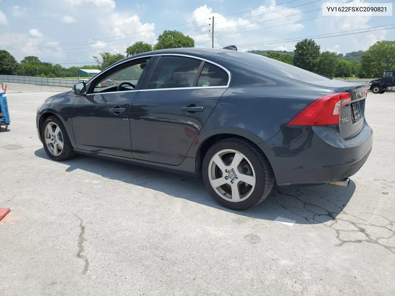 2012 Volvo S60 T5 VIN: YV1622FSXC2090821 Lot: 62723975