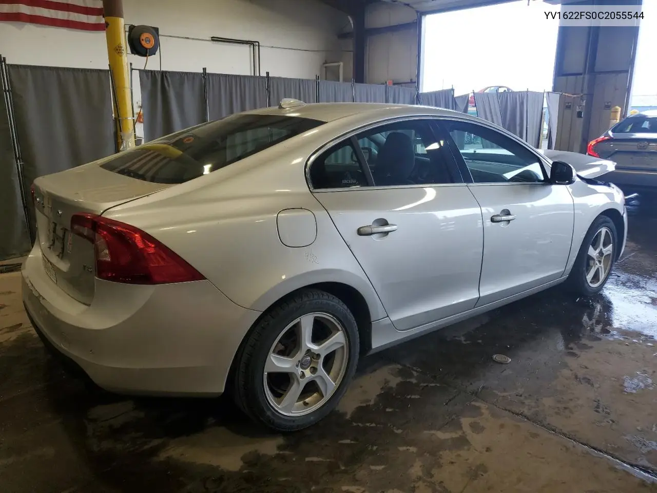 2012 Volvo S60 T5 VIN: YV1622FS0C2055544 Lot: 62751625