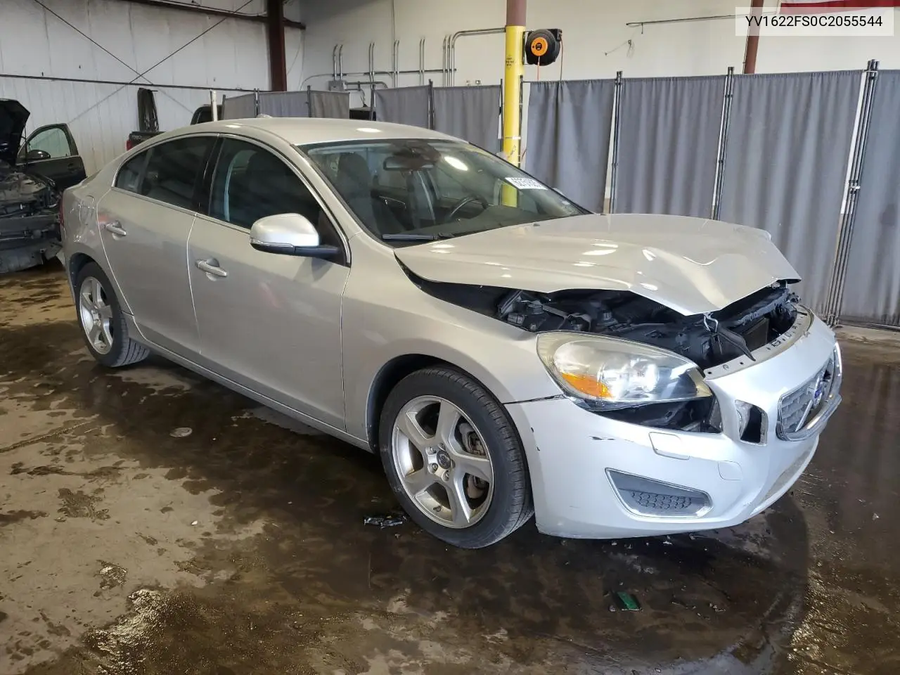 2012 Volvo S60 T5 VIN: YV1622FS0C2055544 Lot: 62751625