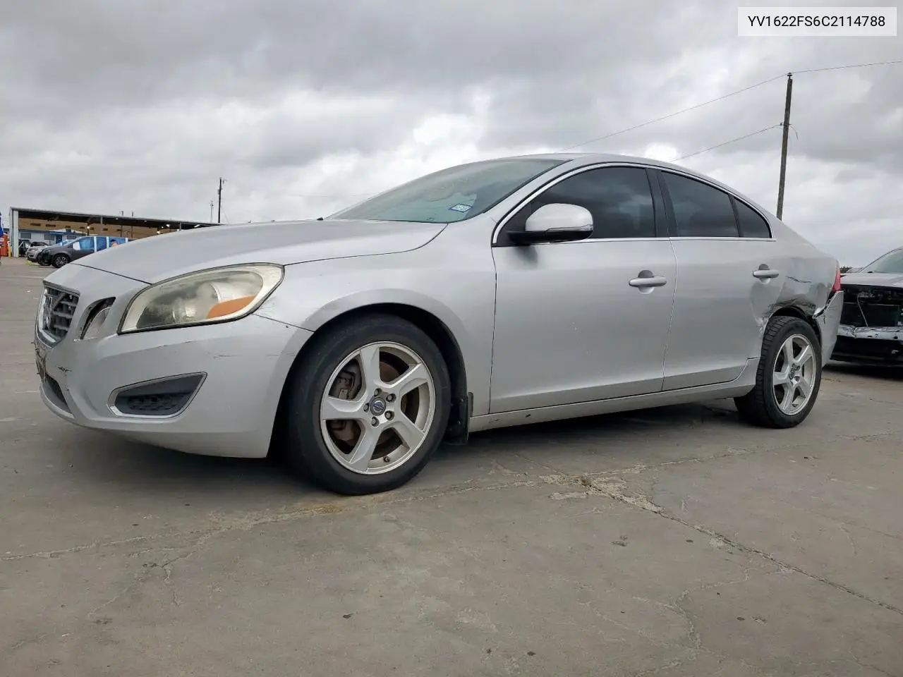 2012 Volvo S60 T5 VIN: YV1622FS6C2114788 Lot: 64247095