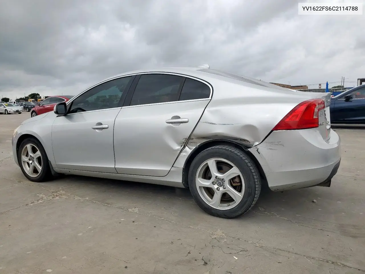 2012 Volvo S60 T5 VIN: YV1622FS6C2114788 Lot: 64247095